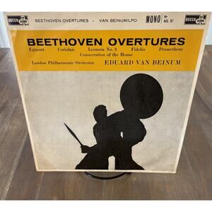Beethoven overtures - limited vinyl - Collectible vinyl- made in England.